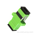 1 puerto Green SC/APC SM Adaptador Fibra Fibra Optic SC Adaptador